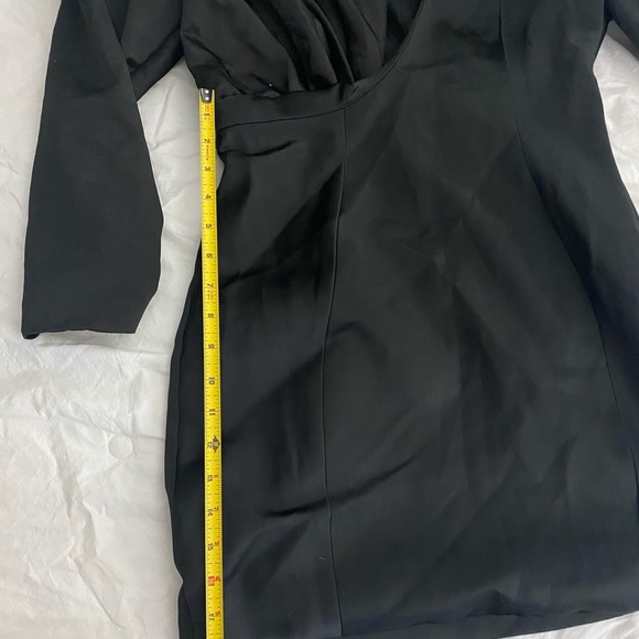 House of CB 'Mirella' Black Slash Neck Dress - Picture 4 of 14